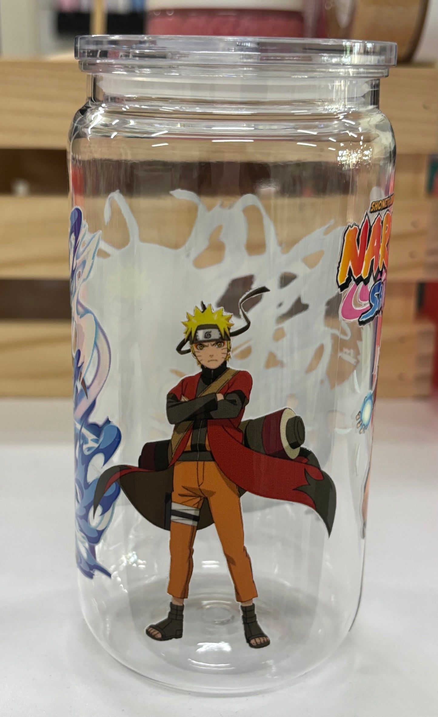 Naruto smoothie jar 16oz