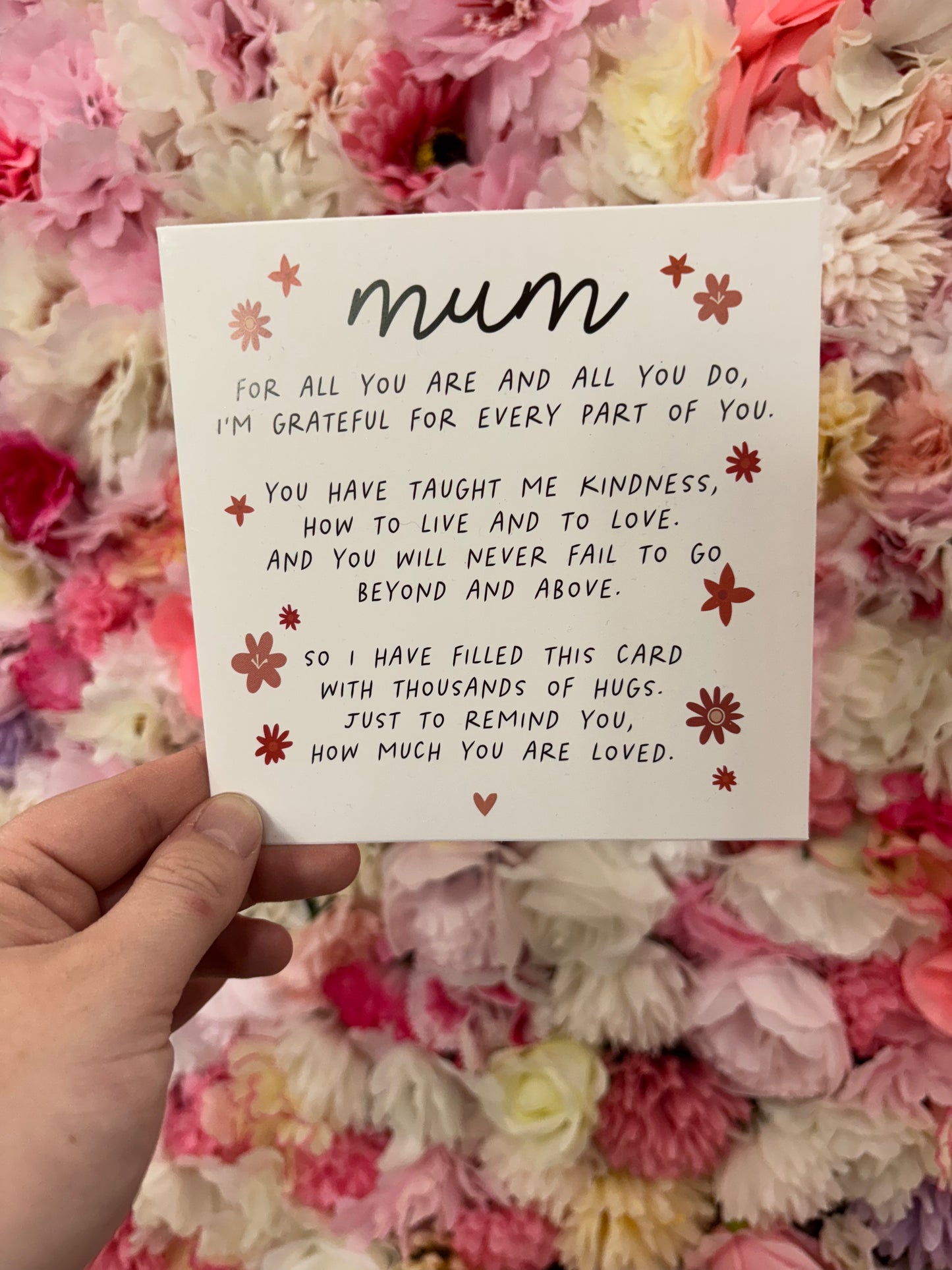 Mother’s Day card card