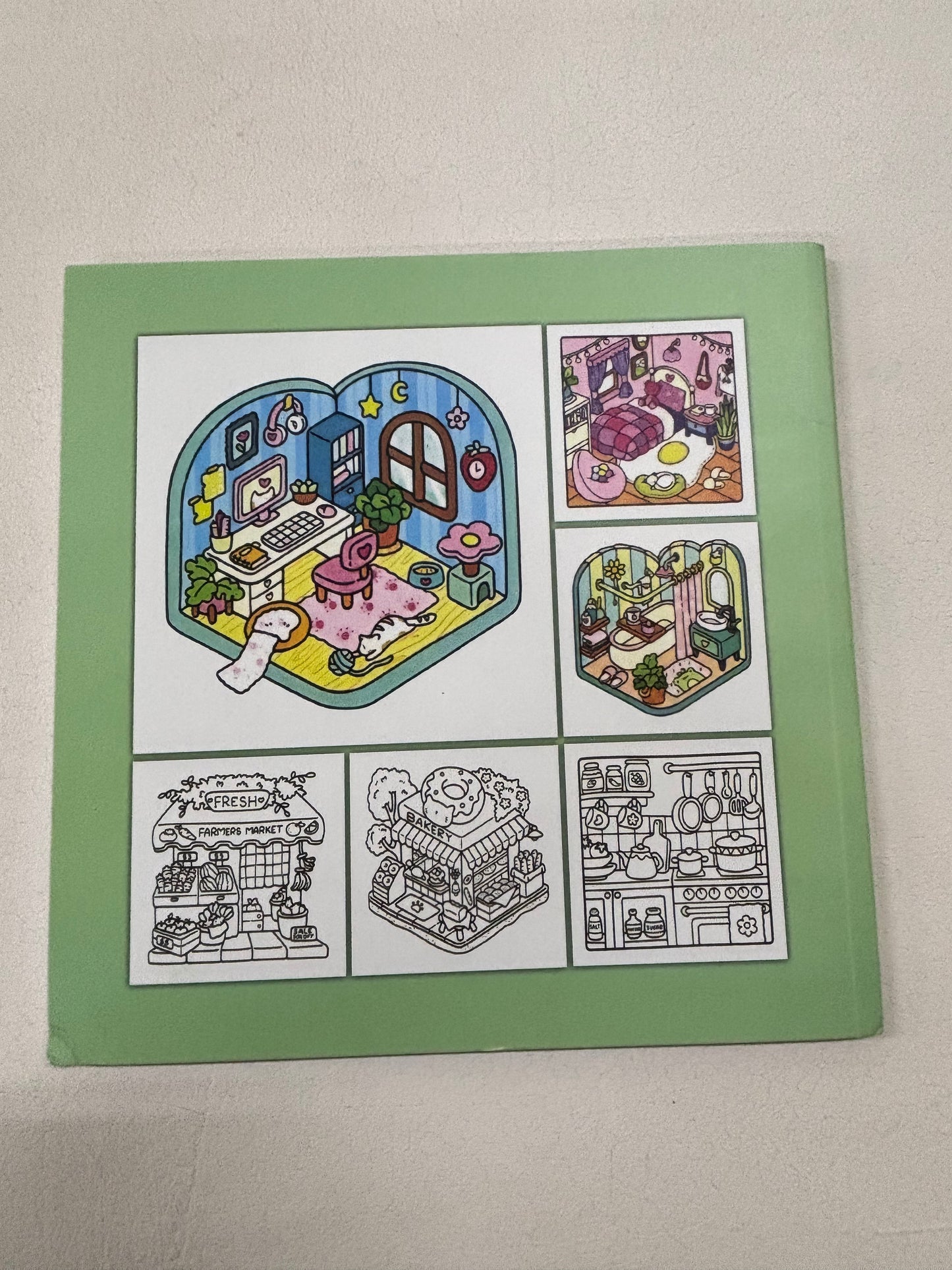 Little corner colouring book