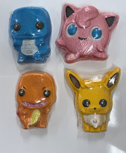 Pokémon bath bomb