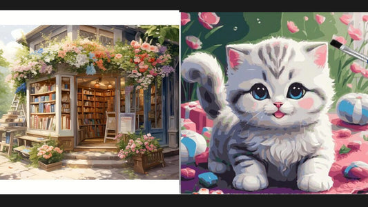 Paint by number kits