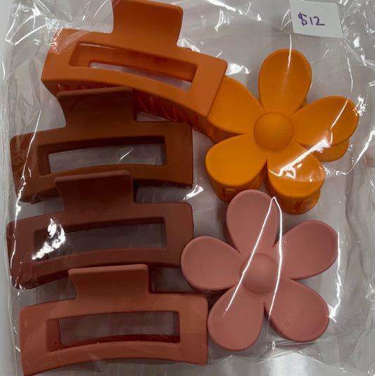 Hair clip pack