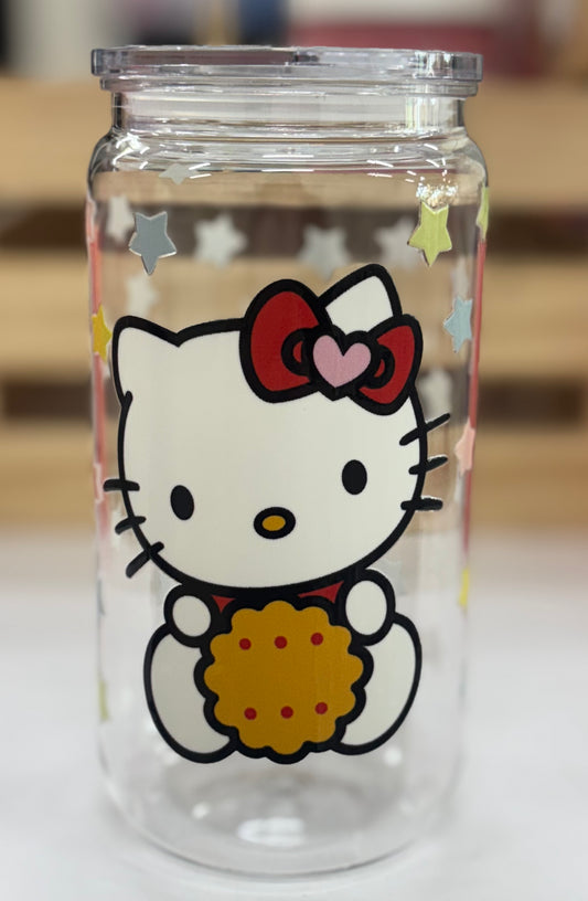 Hello kitty smoothie jar 16oz