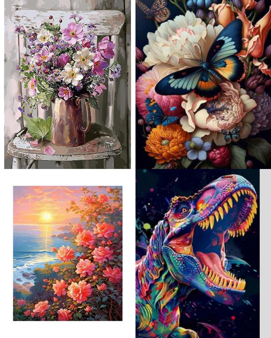 Paint by number kits